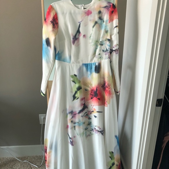 annah hariri silk flower dress Just a little reminder